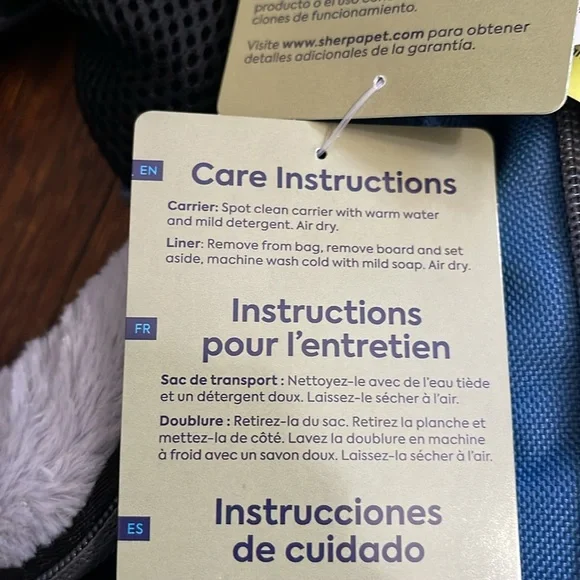 NWT Sherpa Elevation Pet Backpack Carrier *ALL PROCEEDS GO TO ANIMAL RESCUE* - Picture 13 of 16